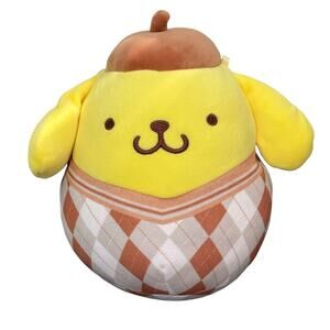 Hello Kitty Pompompurin Squishmallows Plaid Squad 6.5"